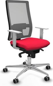Sedia da ufficio Horna Piqueras y Crespo, modello 4B086G0, colore rosso