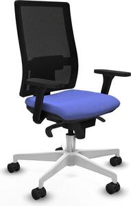 Sedia da ufficio Horna Piqueras y Crespo, modello 3D026N0, colore azzurro chiaro