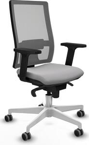 Sedia da ufficio Horna Piqueras y Crespo, modello 2D026G0, colore grigio chiaro
