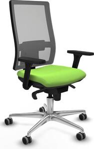 Sedia da ufficio Horna Piqueras y Crespo, modello 3D086G0, colore pistacchio