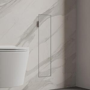 Modulo WC a incasso Kronenbach Cube Design, dimensioni 15,4 x 65,8 cm, apertura porta a destra