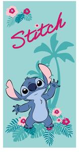Asciugamano per bambini turchese in microfibra 70x140 cm Lilo and Stitch "Hawaii" – Jerry Fabrics