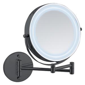 Specchio per make-up con illuminazione/con ingrandimento (con ingrandimento 5x) ø 25,5 cm Lumi – Wenko