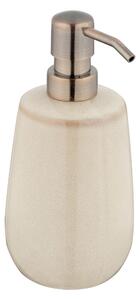 Dispenser per sapone beige in ceramica 430 ml Sirmione – Wenko