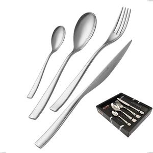 Confezione vetrina 24 pezzi Etoile Inox , 18/10 (AISI304), spessore 4 mm finitura inox lucido a specchio- posate