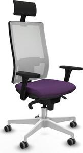 Sedia da ufficio Horna Piqueras y Crespo, modello 3D026G1, colore lilla