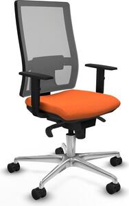 Sedia da ufficio Horna Piqueras y Crespo, modello 1D086N0, colore arancione