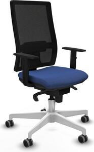 Sedia da ufficio Horna Piqueras y Crespo, modello 1D026G0, colore blu navy