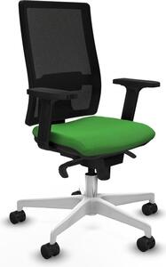 Sedia da ufficio Horna Piqueras y Crespo, modello 2D026N0, colore verde
