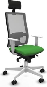Sedia da ufficio Horna Piqueras y Crespo, modello 4B026N1, colore verde