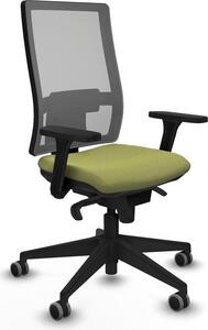Sedia da ufficio Horna Piqueras y Crespo, modello 3D066G0, colore verde