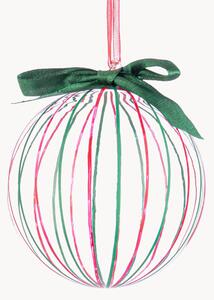 Palline albero di Natale Stripe Trans, varie misure
