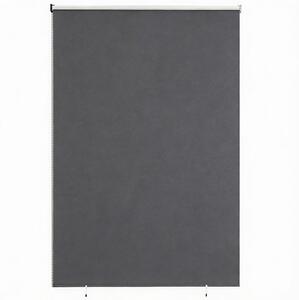 Outsunny Tenda a Rullo Avvolgibile in Poliestere Anti-UV con Catenella, 240x160 cm, Grigio Scuro | Aosom Italy
