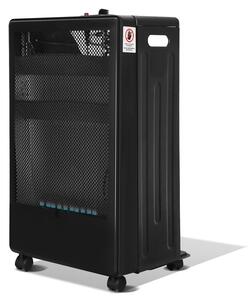Fornello a gas portatile con fiamma blu, 3800 W, pieghevole e mobile, adatto per bombole di GPL fino a 15 kg