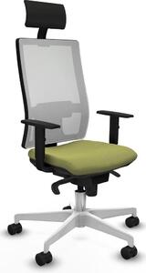 Sedia da ufficio Horna Piqueras y Crespo, modello 1D026N1, colore verde
