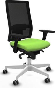 Sedia da ufficio Horna Piqueras y Crespo, modello 3D026G0, colore pistacchio