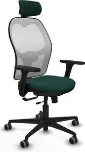 Sedia da ufficio con poggiatesta Jorquera Piqueras y Crespo 3D036G2 verde