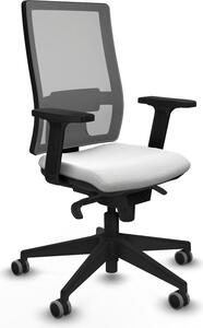 Sedia da ufficio Horna Piqueras y Crespo, modello 2D066G0, colore bianco