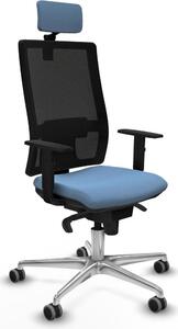 Sedia da ufficio Piqueras y Crespo 1D086G2 Blu cielo