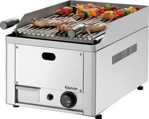 Bartscher gas pietra lavica griglia da tavolo Griglia 8.000 watt acciaio inox