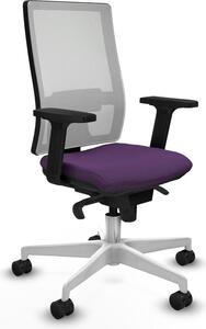 Sedia da ufficio Horna Piqueras y Crespo, modello 2D026N0, colore lilla
