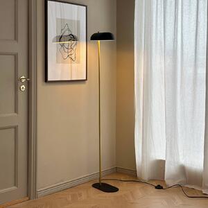 Dyberg Larsen Lampada da terra Arch, Nero, Soggiorno / Sala da pranzo, Metallo, Vintage, Lampada da terra