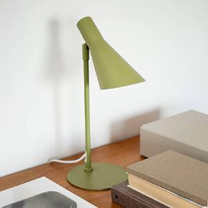 Dyberg Larsen Lampada da scrivania DL12 Mini, Verde, Soggiorno / Sala da pranzo, Metallo, Scandinavo, Lampada da tavolo
