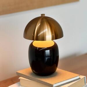 Dyberg Larsen Lampada da tavolo Manhatten, dimmerabile, Nero, Soggiorno / Sala da pranzo, Ceramica, Scandinavo, Lampada da tavolo