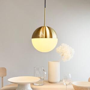 Dyberg Larsen Lampada a sospensione Nova D25, dimmerabile, Ottone / Oro, Soggiorno / Sala da pranzo, Metallo, Scandinavo, Lampada a sospensione