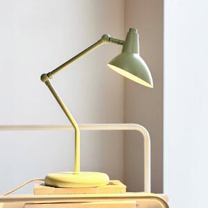 Dyberg Larsen Lampada da scrivania Vela, Verde, Soggiorno / Sala da pranzo, Metallo, Scandinavo, Lampada da tavolo