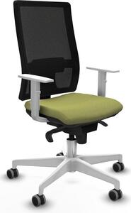 Sedia da ufficio Piqueras y Crespo, modello 4B026G0, colore verde