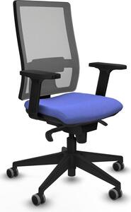 Sedia da ufficio Horna Piqueras y Crespo, modello 2D066G0, colore azzurro chiaro