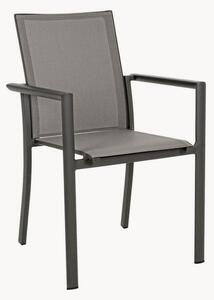 Set di 4 sedie da giardino con braccioli Konnor