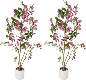 Albero Di Pino Cedro Artificiale 43 Cm In Vaso, Resistente UV, Pianta Finta Per Esterno E Interno, Sempre Verde
