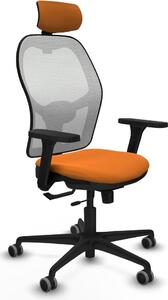 Sedia da ufficio con poggiatesta Jorquera Piqueras y Crespo 3D036G2 Arancione