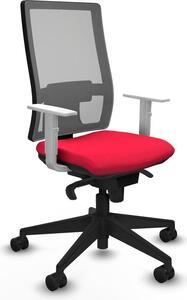 Sedia da ufficio Horna Piqueras y Crespo, modello 4B066N0, colore rosso