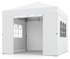KOMFOTTEU, gazebo pieghevole resistente alle intemperie, dimensioni 3x3 metri, tenda da giardino per l'esterno