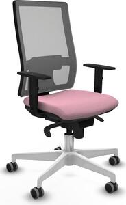 Sedia da ufficio Horna Piqueras y Crespo, modello 1D026G0, colore rosa