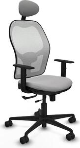 Sedia da ufficio con poggiatesta Jorquera Piqueras y Crespo 1D036N1 Grigio chiaro