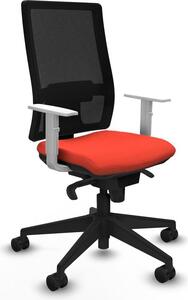 Sedia da ufficio Horna Piqueras y Crespo, modello 4B066N0, colore arancione scuro