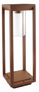 Paletto Lanterna CORTEN, 50cm, E27 - SERIE VIMO - Base E27