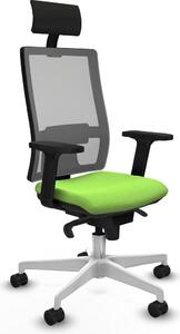 Sedia da ufficio Horna Piqueras y Crespo, modello 2D026N1, colore pistacchio