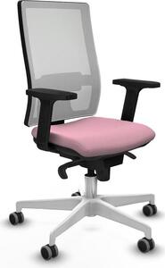 Sedia da ufficio Horna Piqueras y Crespo, modello 2D026G0, colore rosa