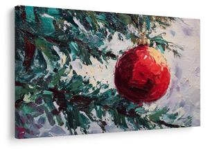 Quadro su tela – Decorazione festiva sull'albero