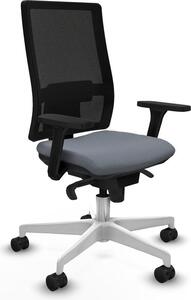 Sedia da ufficio Horna Piqueras y Crespo, modello 3D026N0, colore grigio