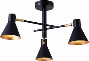 Candellux LESS lampada da soffitto 33-70975 nero