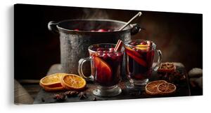 Quadro su tela – Calore invernale con vin brulé