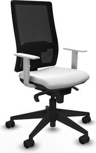 Sedia da ufficio Horna Piqueras y Crespo, modello 4B066N0, colore bianco