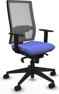 Sedia da ufficio Horna Piqueras y Crespo, modello 1D066N0, colore azzurro chiaro