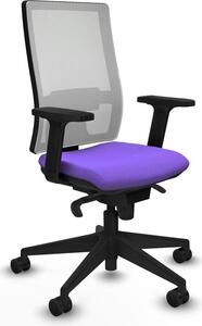Sedia da ufficio Horna Piqueras y Crespo, modello 2D066N0, colore lilla
